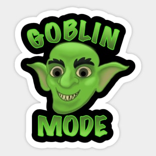 Goblin mode Sticker